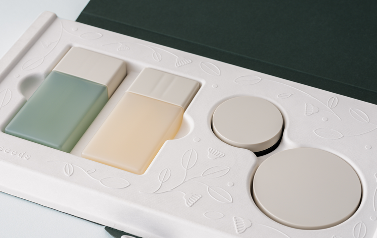 プラスチックの代替品になるパルプモールド紙器