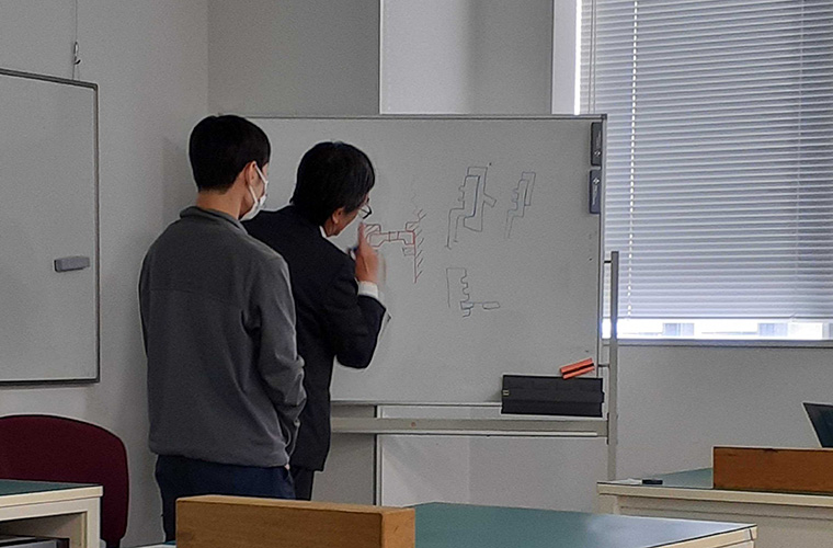 産学連携企画授業風景