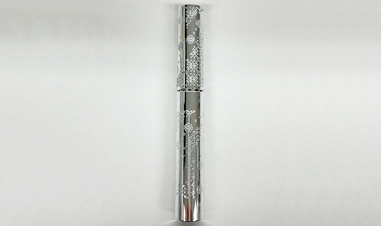 新しいサンプルのご紹介-空押し＋蒸着